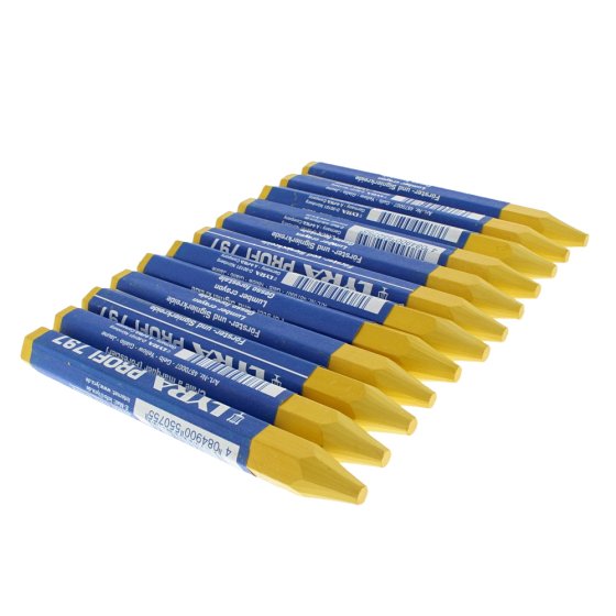 PRO marking chalk yellow (pack of 12) - Genuine Stihl - OEM 00008811503