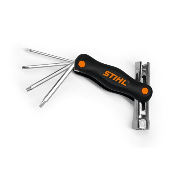 Stihl Multi-function Tool - Socket width 19mm - 13mm - OEM 00008815501