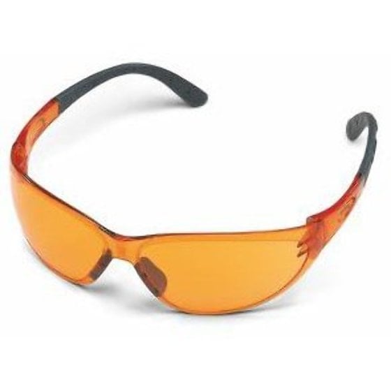 Stihl Contrast Safety Glasses - Orange - OEM 00008840364