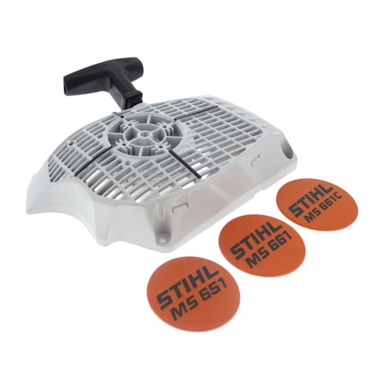 Fan housing with Rewind Starter for Stihl MS661C Chainsaw - OEM 11440802102