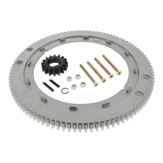 Starter Ring Gear Kit for Briggs & Stratton 170401, 170402 Engines - Replaces 392134 - OEM 696537