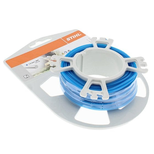 Stihl Blue Strimmer Line, 1.6mm x 19m Round Section - 0000 930 2234 - OEM 00009302334