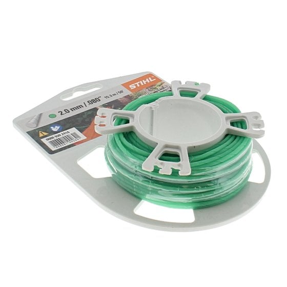 Carded Quiet Line 2.0mm x 14m for Stihl FSA85 Trimmer - OEM 00009302416