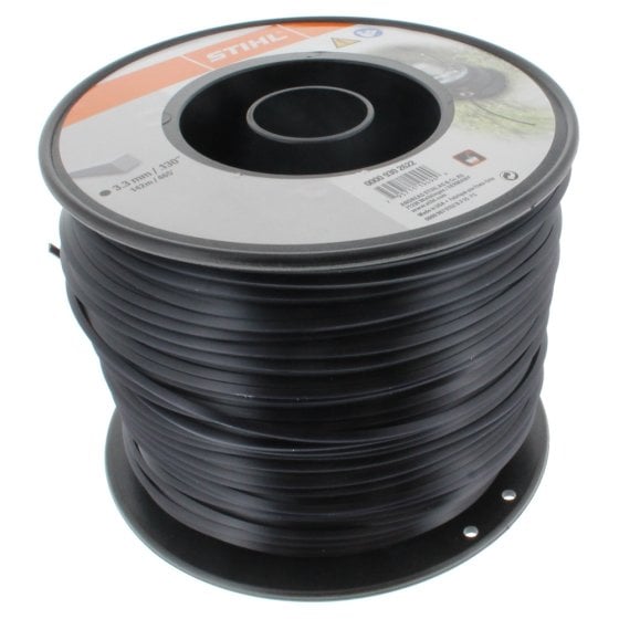Bulk Square line black - 3.3mm x 137m - Genuine Stihl - OEM 00009302622