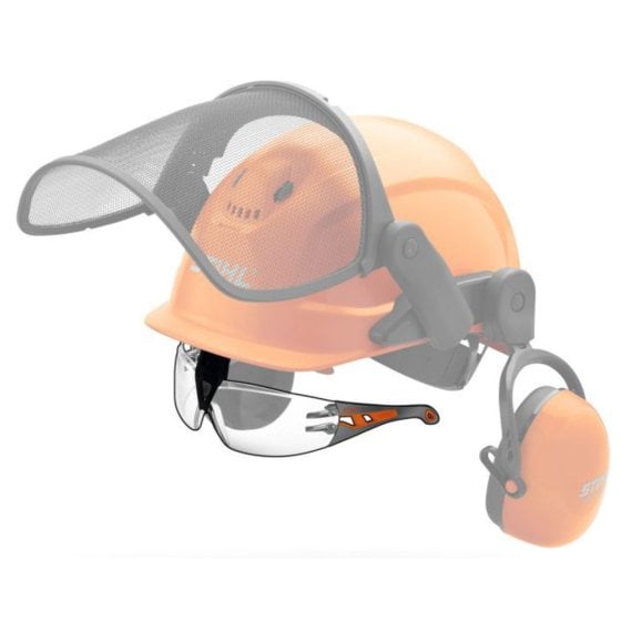 Stihl Attachable Safety Glasses for Aero Light & Integra Helmet Sets - OEM 00008840182