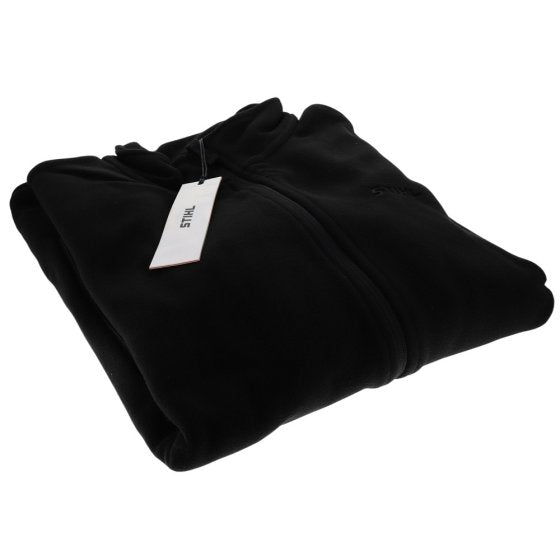 Black Stihl Fleece Jacket Size: L - OEM 04211004756
