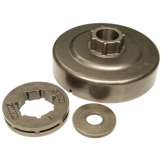 Rim Sprocket Kit 3/8'' 8T for Stihl 046, MS441 - OEM 11280071001