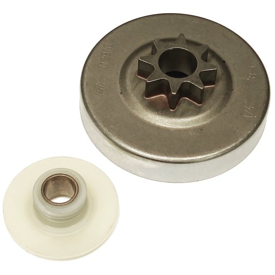 Set Of Spur Sprocket/Worm 3/8'' Picco 7T for Stihl MS200T, MS200 - OEM 11296402050