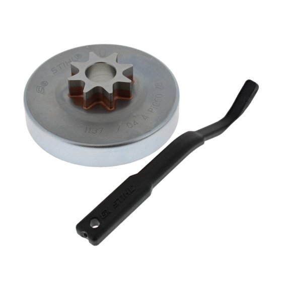 Chain Sprocket 1/4" Picco 8T for Stihl MS192C Chainsaw - OEM 11376402008