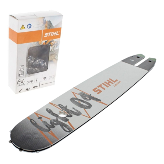 12" 3/8"P 1.3mm (.050") Chain & Bar Kit for Stihl MS200, MS200T Chainsaws - OEM 30050004805
