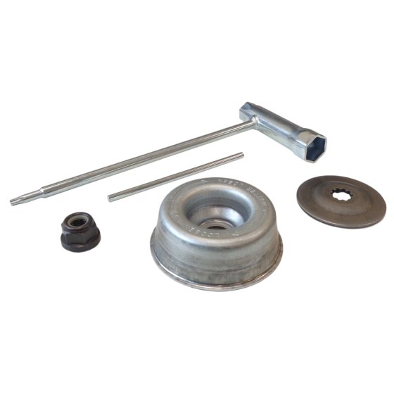Large Metal Blade Fixing Kit for Stihl FS300, FS310 Brushcutter - OEM 41197133100