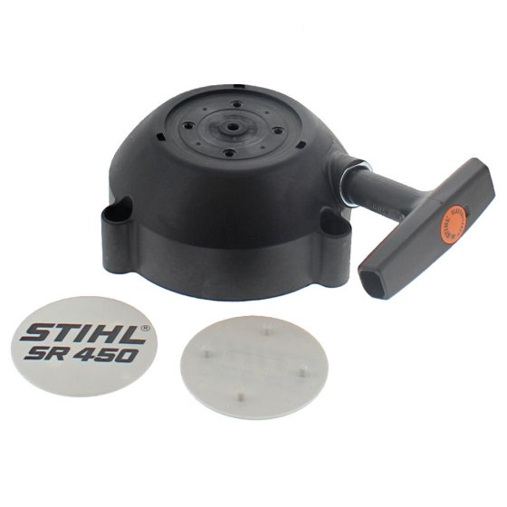 Starter Cover With Rewind Starter for Stihl SR 430-Z, SR 450-Z Mistblowers - OEM 42441900304