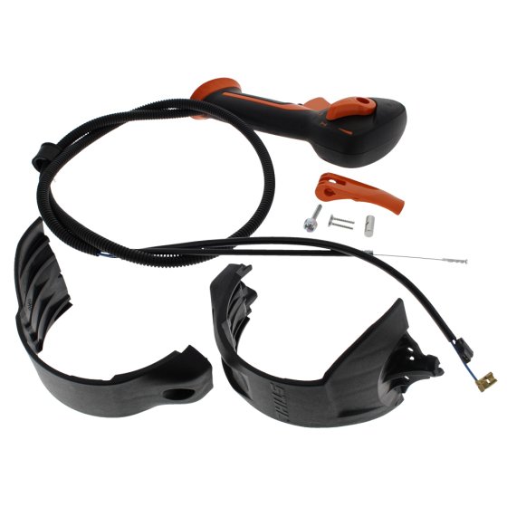 Control Handle with Throttle Cable for Stihl BR700 Backpack Blower - OEM 42827904901