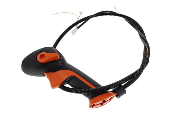 Control Handle /w Throttle Cable for Stihl BR 800 Backpack Blower - OEM 42837901300