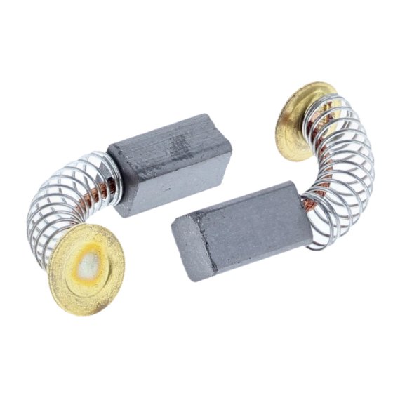 Set of Carbon Brushes for Stihl FSE52 Electric Trimmer - OEM 48166002700