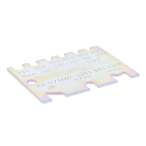 Dressing Gauge 3/8" R/H for Stihl HOS, USG Chain Filing Tool - OEM 52038936308