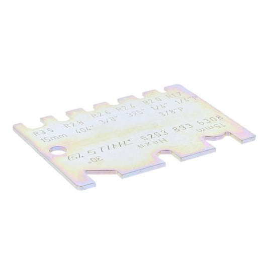 Dressing Gauge 3/8" R/H for Stihl HOS, USG Chain Filing Tool - OEM 52038936308