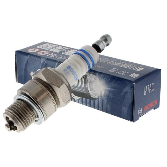 Spark Plug 14mm Thread 12.7mm Reach for Bosch Engines - W7AC - OEM 11074007000